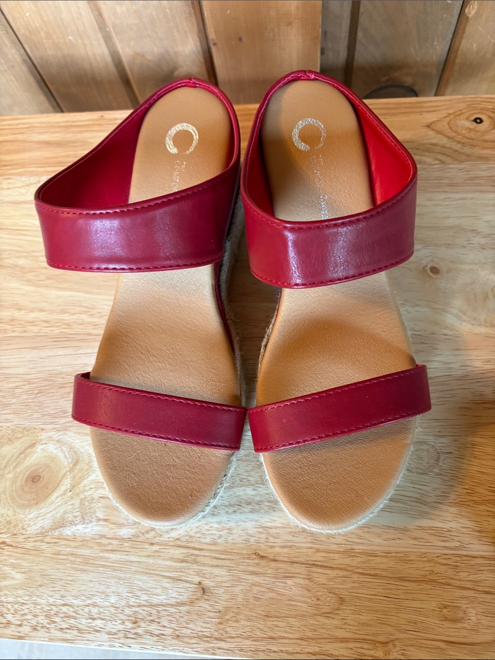 NWOB Journee Jute heel Slides